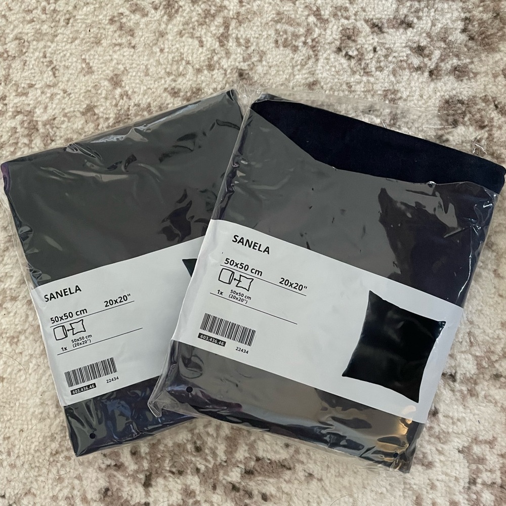 IKEA Sanela Throw Pillow Covers - Set of Two